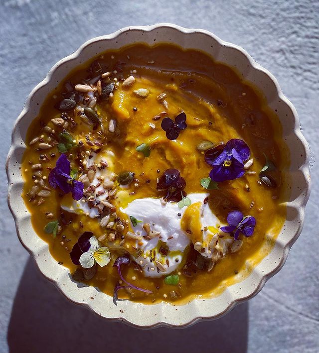 Indian spiced butternut squash soup Osius Bone Broth