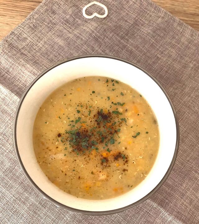 Sweet potato and lentil soup Osius Bone Broth