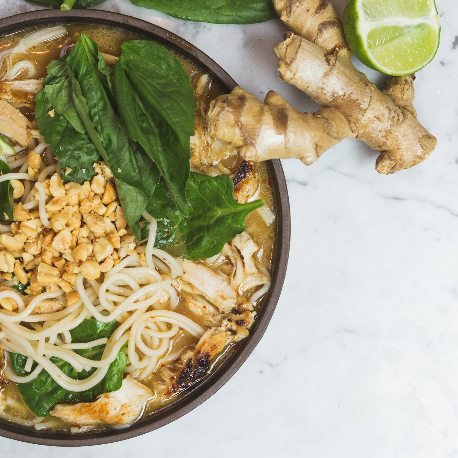 Chicken and Peanut Ramen Osius Bone Broth